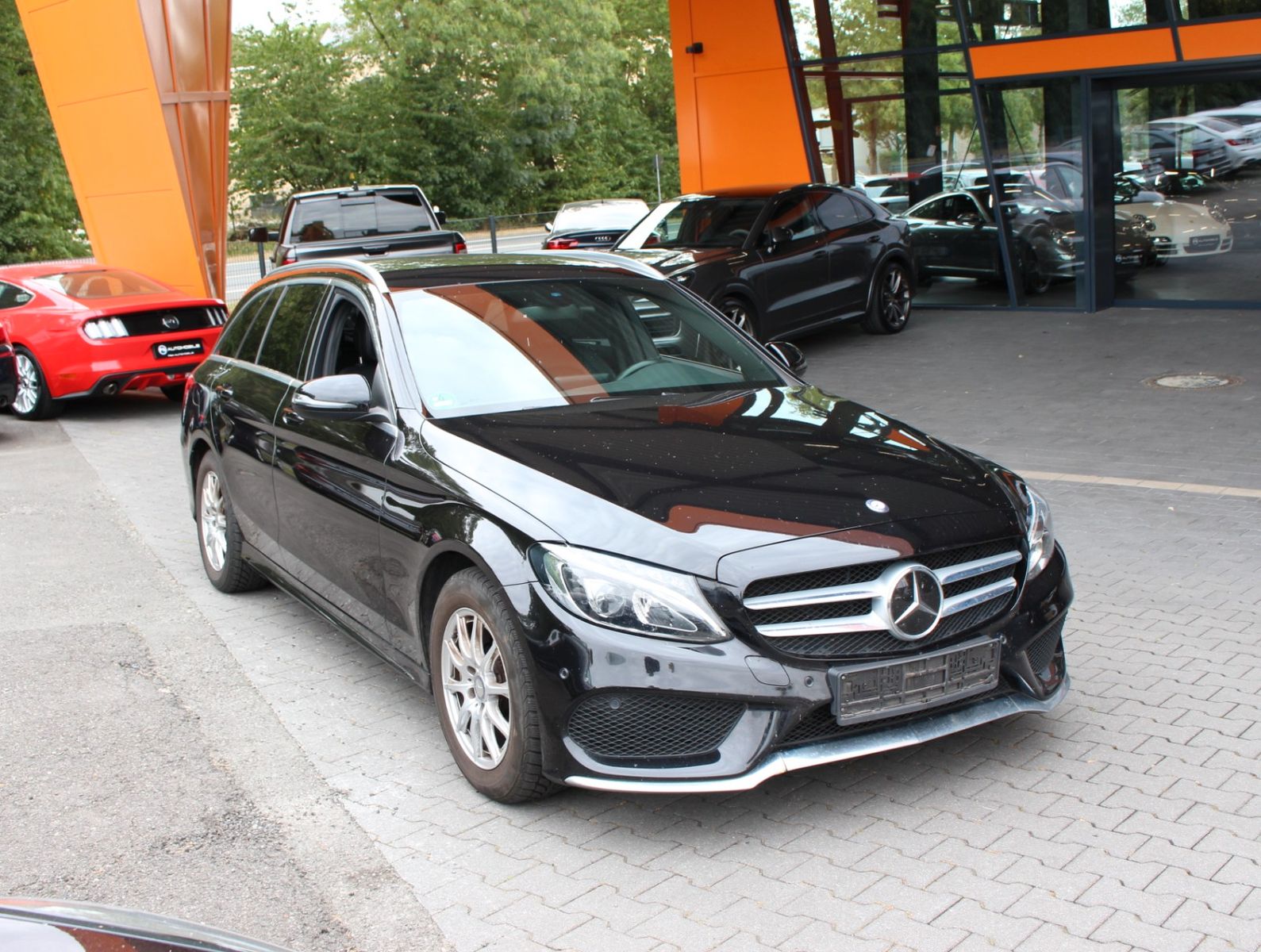 Fahrzeugabbildung Mercedes-Benz C 200 d T AMG Line Distronic+LED+Navi+Totwinkel
