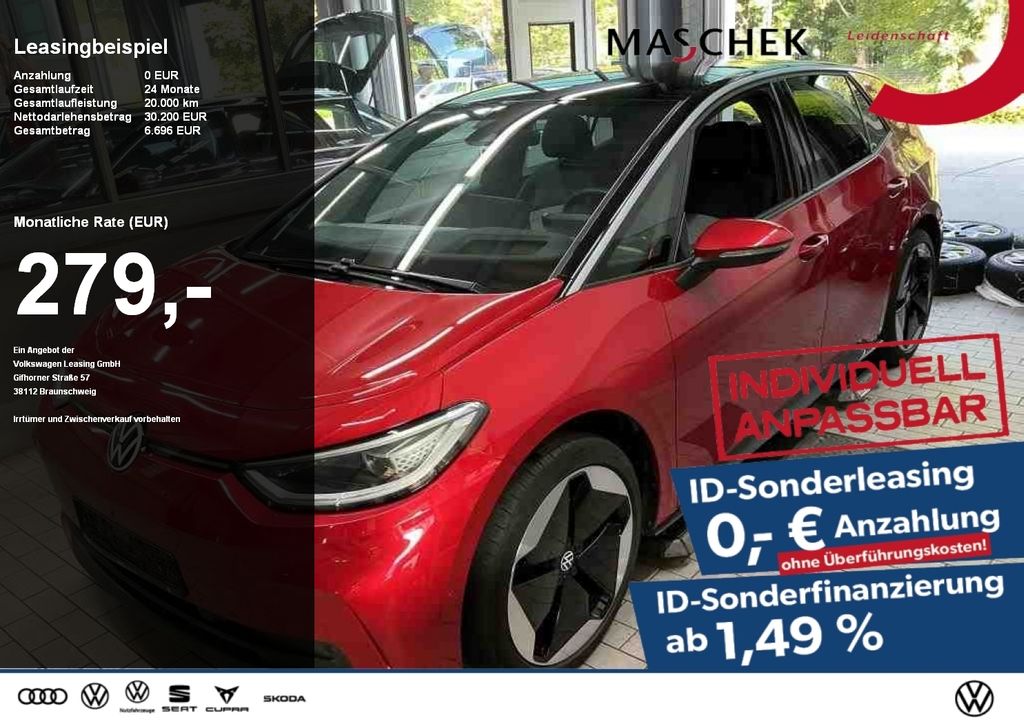 Volkswagen ID.3 Pro S 360° IQ-Light IQ.Drive HUD ACC Ambien