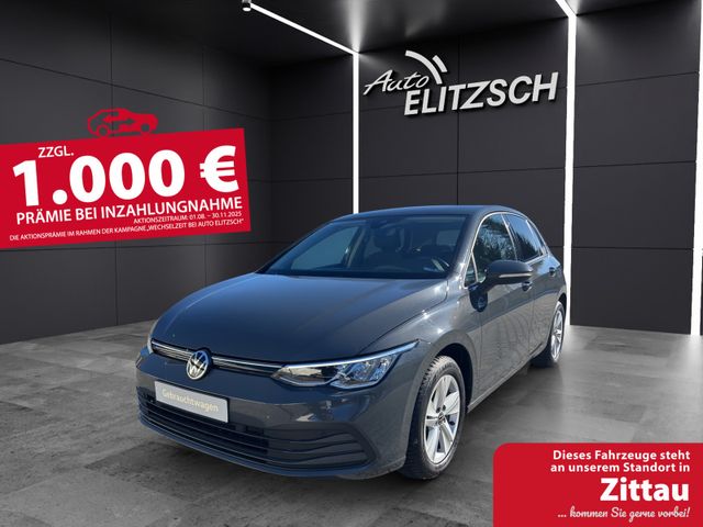 Volkswagen Golf VIII TSI Life LED Navi AID ACC PDC SH LM