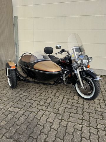 Harley-Davidson Road King Gespann/ Reifen NEU/ Service/ 1.Hand !