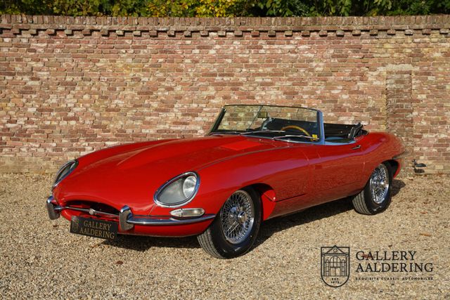 Jaguar E-Type Series 1 3.8 Roadster Matching numbers -