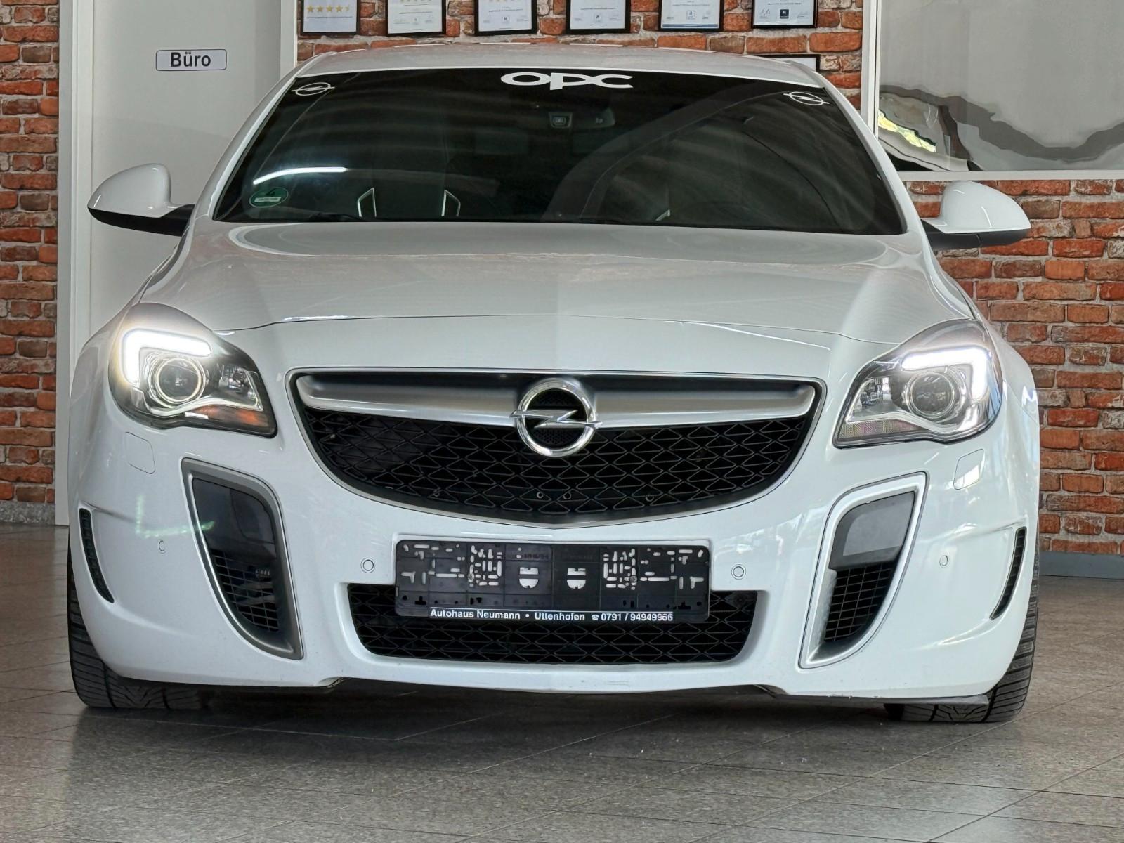 Opel Insignia OPC 2.8 V6 Turbo | 325 ch | BVM | Sièges Recaro cuir | GPS | Caméra de recul | Xénon | Volant chauffant