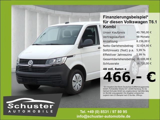 Volkswagen T6.1 Kombi 9-Sitzer LR TDI*AHK Navi Tempo PDCv+h