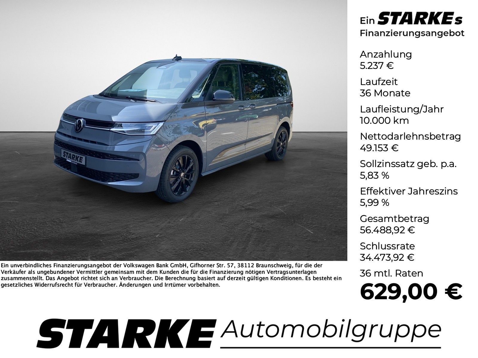 Volkswagen T7 Multivan 2.0 TDI DSG Edition  Panodach AHK Na