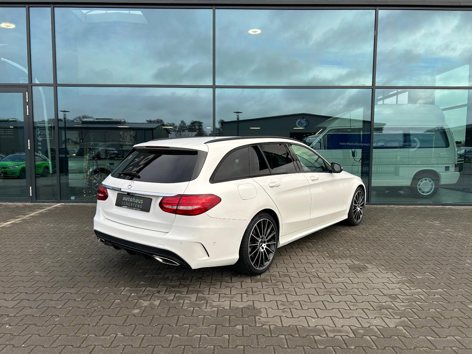 Mercedes-Benz C200 T AMG-Line Night LED Kamera Burmester 19"