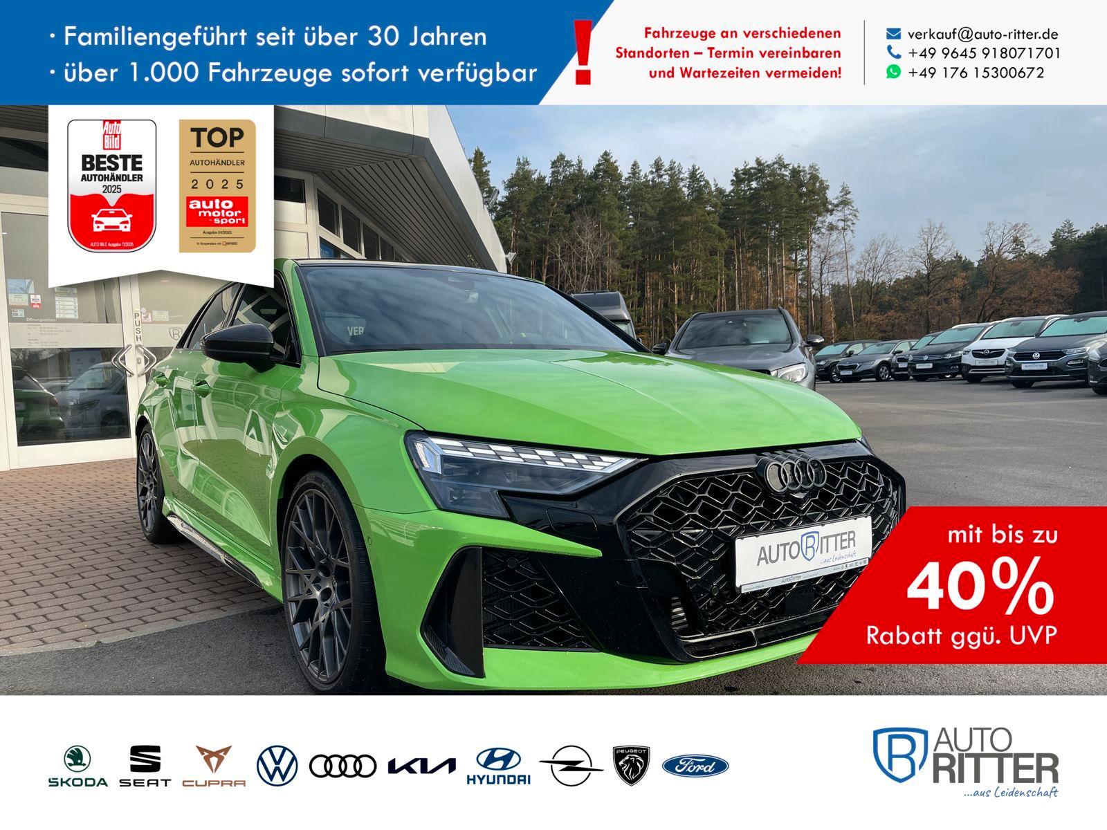 Audi RS3 Sportback Carbon-Paket+Carbon Sitze+Schie…