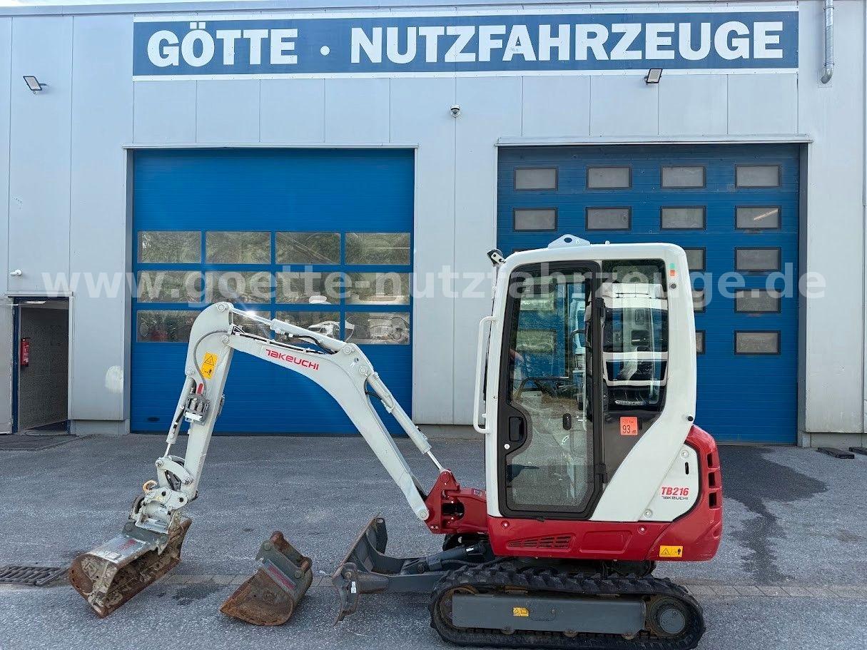 Takeuchi TB 216 A V4 * Taklock * Powertilt * 850 Std. *