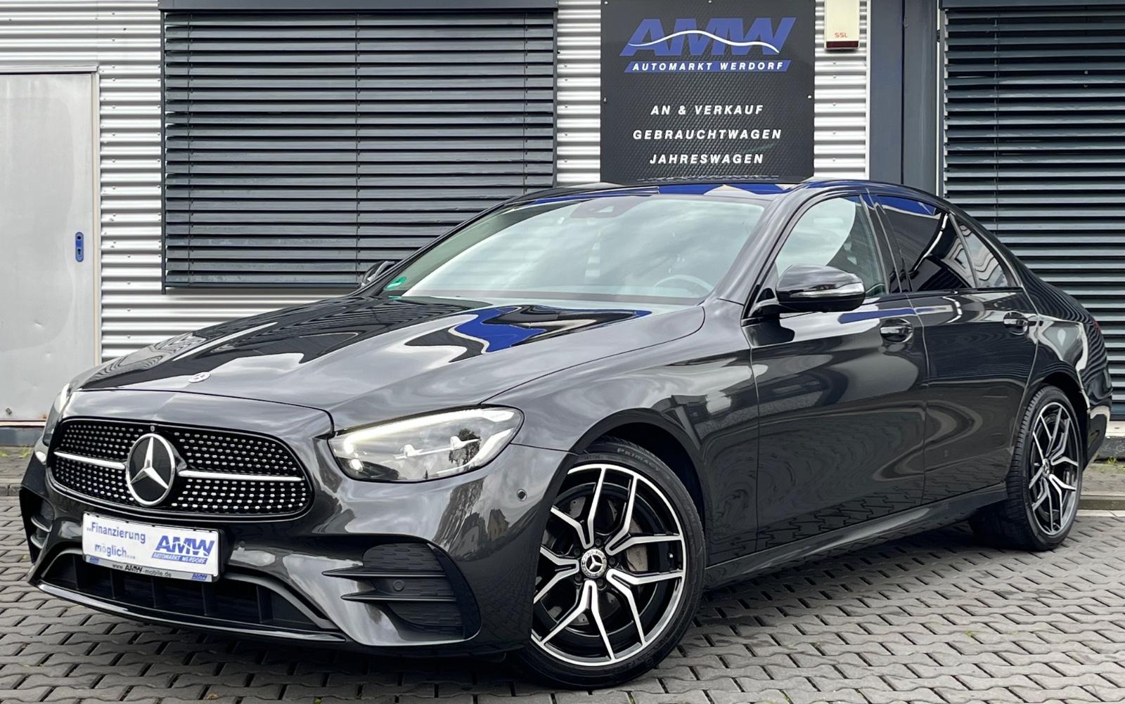 Mercedes-Benz E 220 d AMG Night*LED*SPUR*360°Kamera*AHK*BURMES