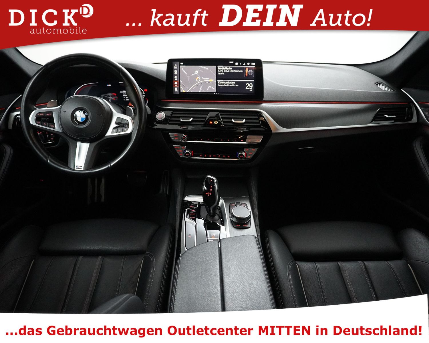 Fahrzeugabbildung BMW 520 M Sport SCHADO+PANO+LEDER DAKOTA+KAM+PROF+19