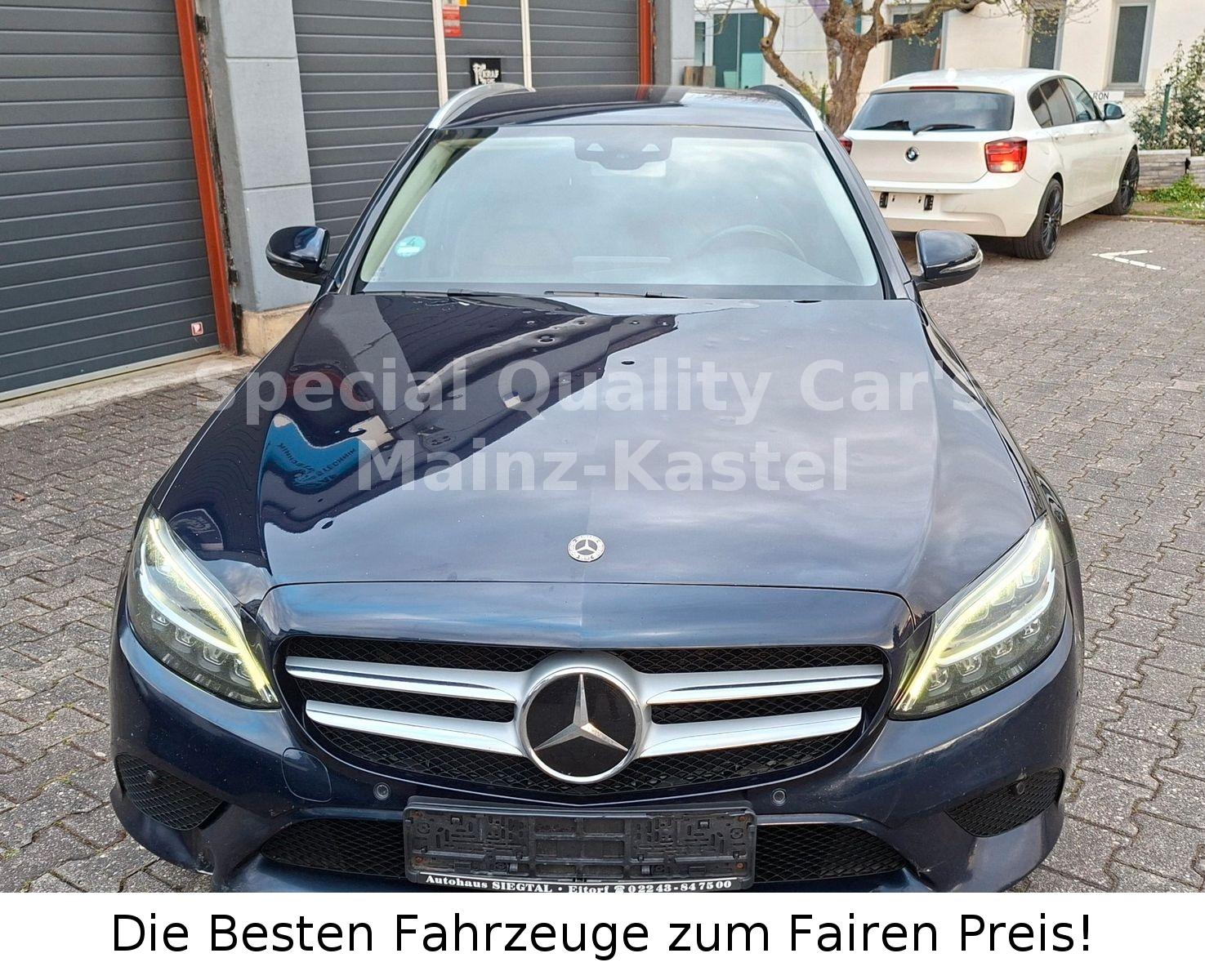 Mercedes-Benz C 220 d T Kombi Automatik 2020 LEDER SHZ AHK NAV