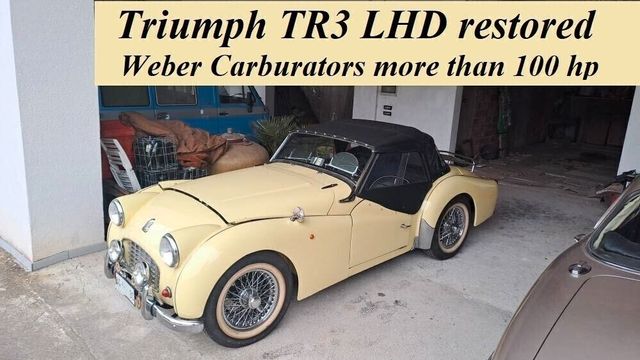 Другие Triumph TR3 Weber Carburators RESTORED LHD