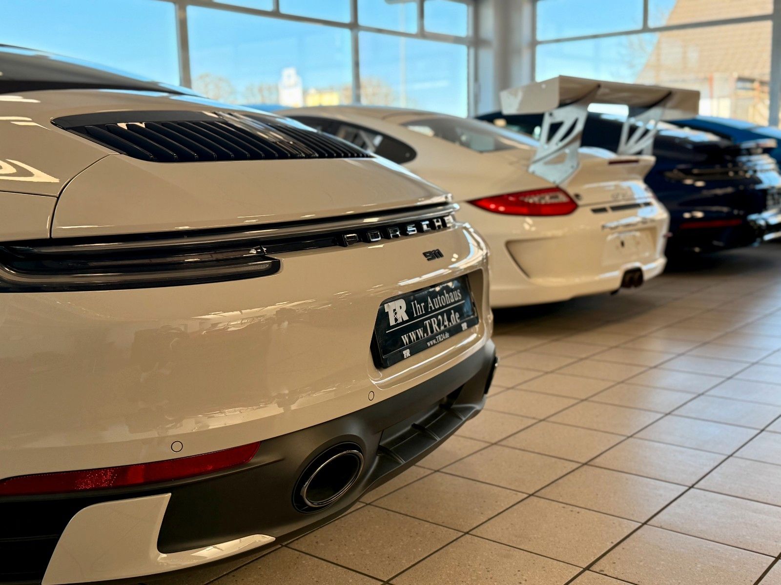 Fahrzeugabbildung Porsche 911 992 Carrera Cabrio SportDesign / Sportabgas