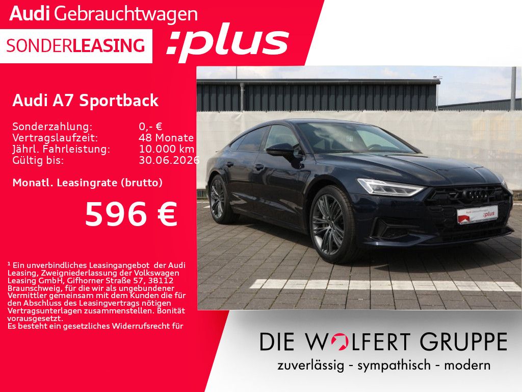 Audi A7 Sportback 50 TFSI e quattro S tronic **0,5%**