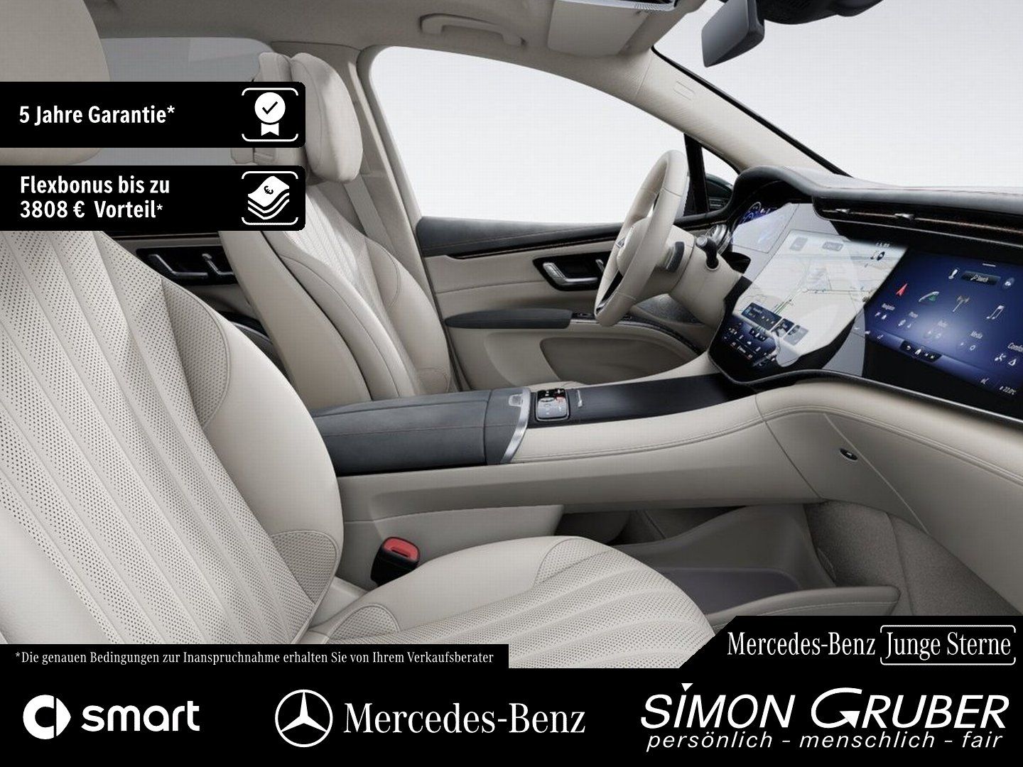 Fahrzeugabbildung Mercedes-Benz EQS 450 4M SUV Pano Burm Sitzklima Massage 7Sitz