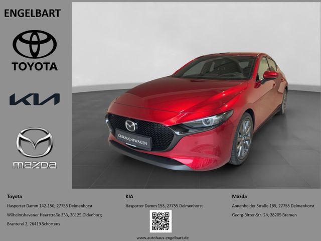 Mazda 3 Exclusive-Line 2.0L 150PS-HUD-Navi-Bose-Tempo-