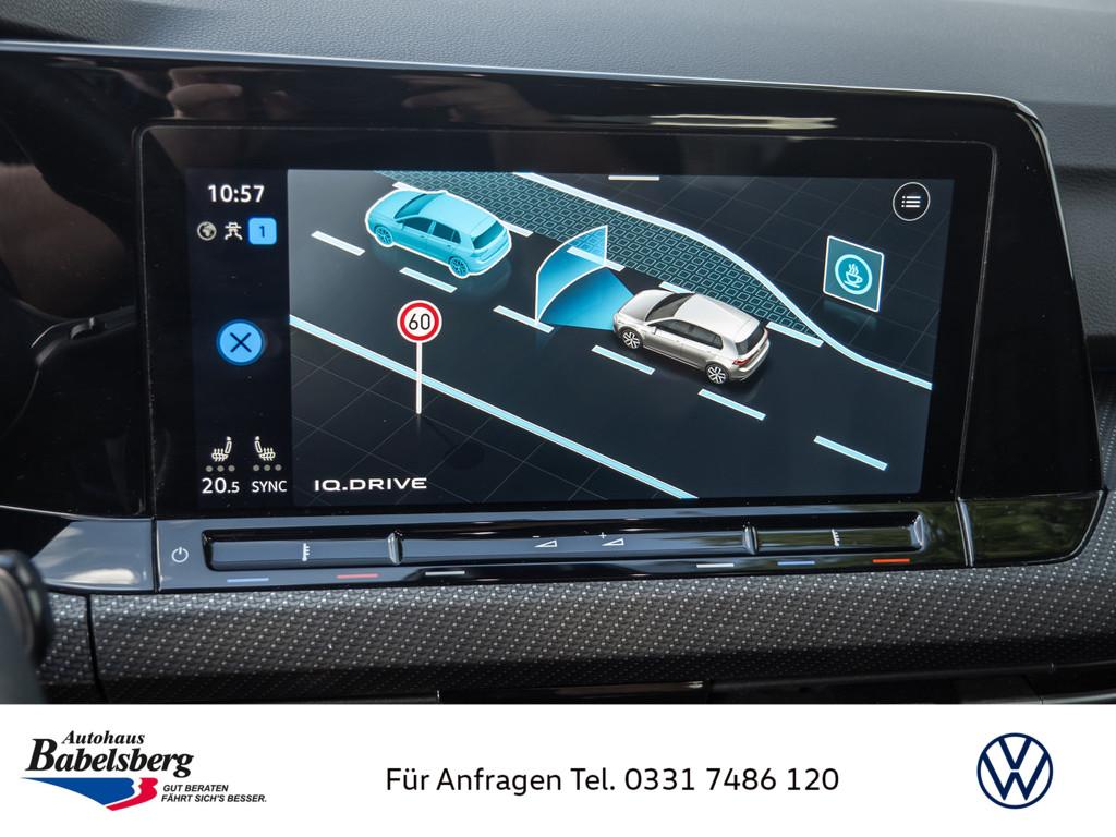 Volkswagen Golf VIII 1.5TSI R-Line LED NAVI RFK SHZ ACC LED, миниатюра 10