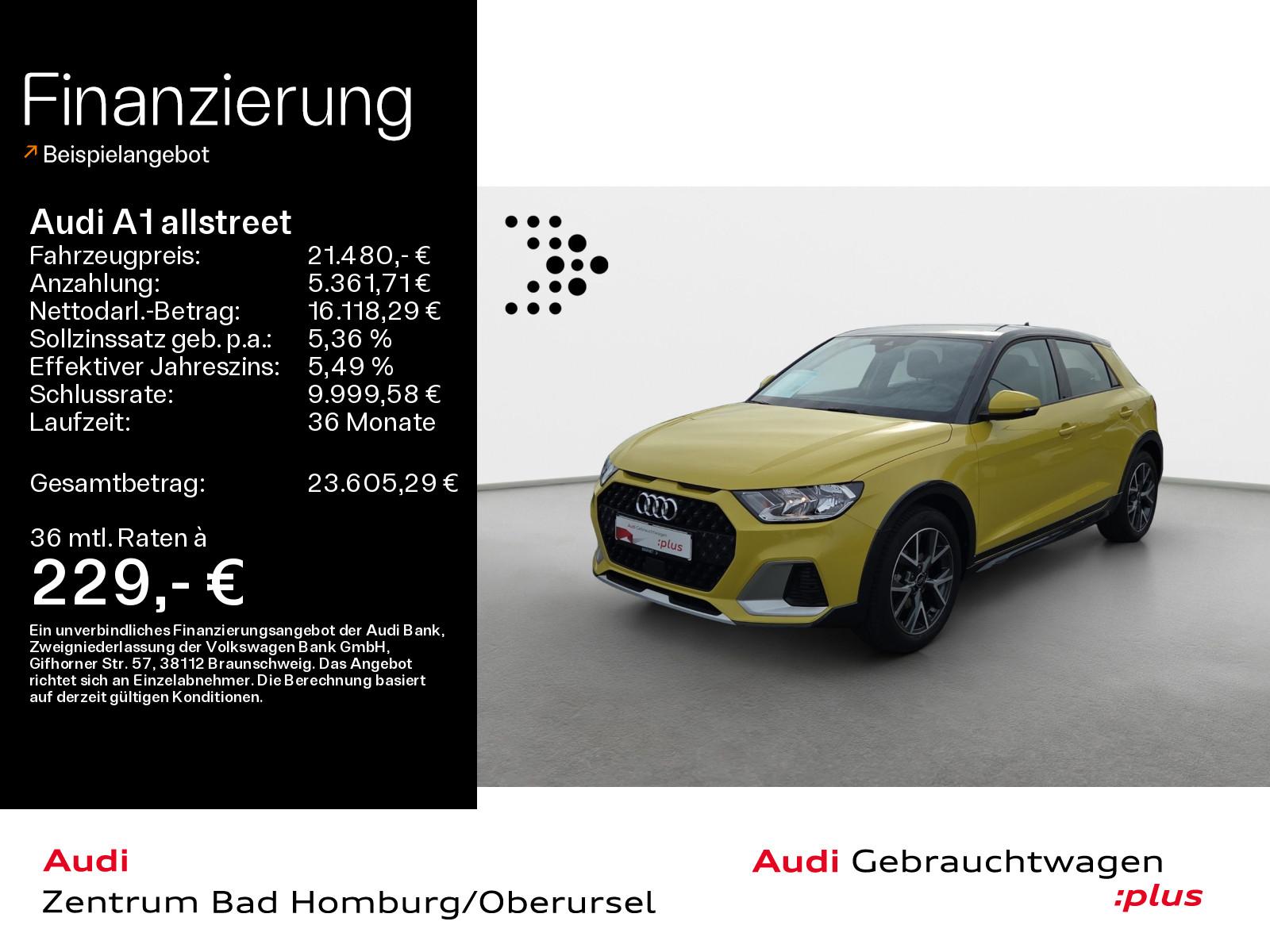 Audi A1 allstreet 30 TFSI S line*Alu*PDC*Audi Connect