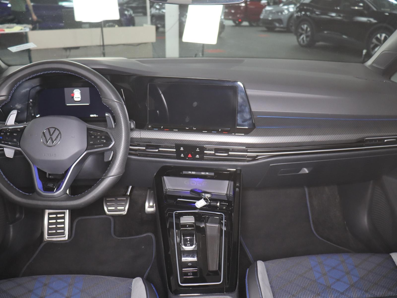 Volkswagen Golf R 2.0TSI 381,-ohne Anzahlung Akrapovic Blac, миниатюра 4