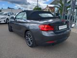 BMW 218i Cabrio SportLine Leder Navi RFK Tempo PDC - gebrauchte BMW 218 aus dem Jahr 2018