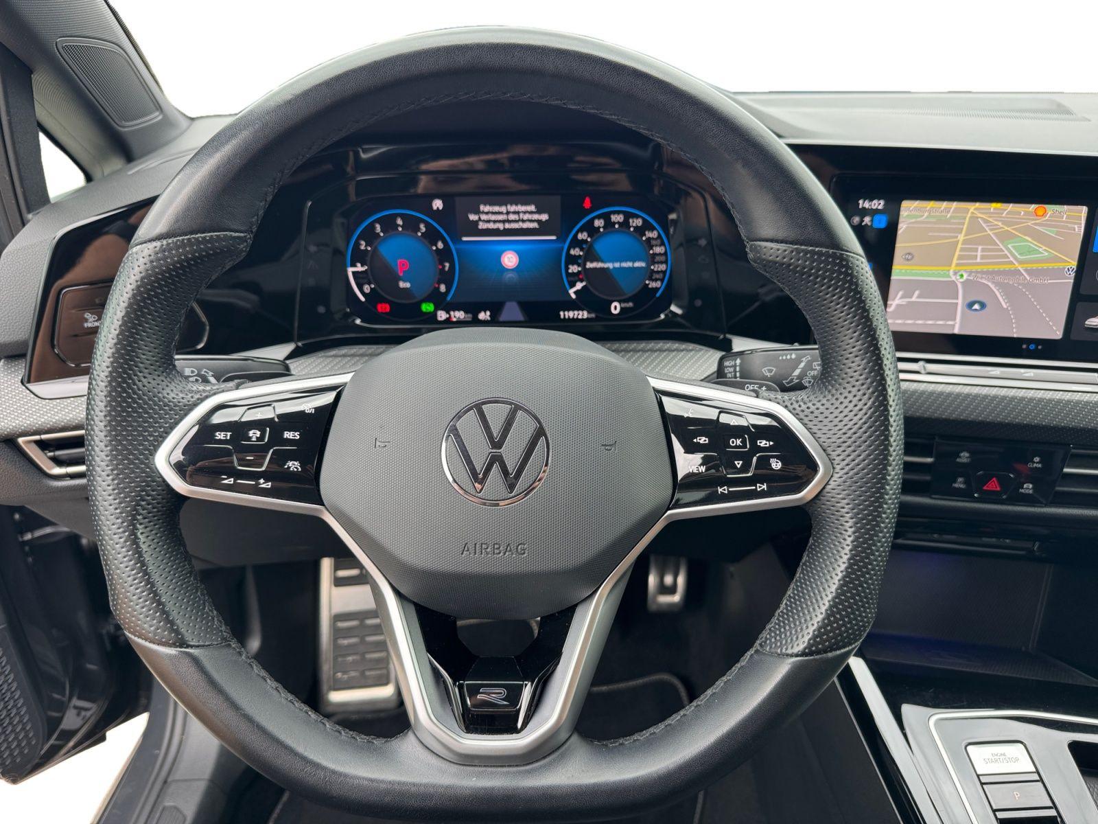 Volkswagen Golf VIII R-Line 1.5 eTSI DSG, ACC/NAVI/LED/17"/, миниатюра 12
