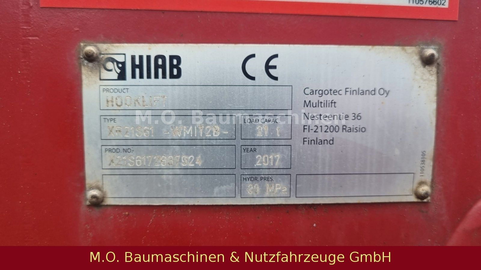 Fahrzeugabbildung Mercedes-Benz Antos 2546 / Euro 6 / 6x2 / Hiab Abroller /
