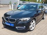 BMW 218i Coupé Sport Line 18"Alu AHK Sitzheizg. PDC - schwarze BMW 218