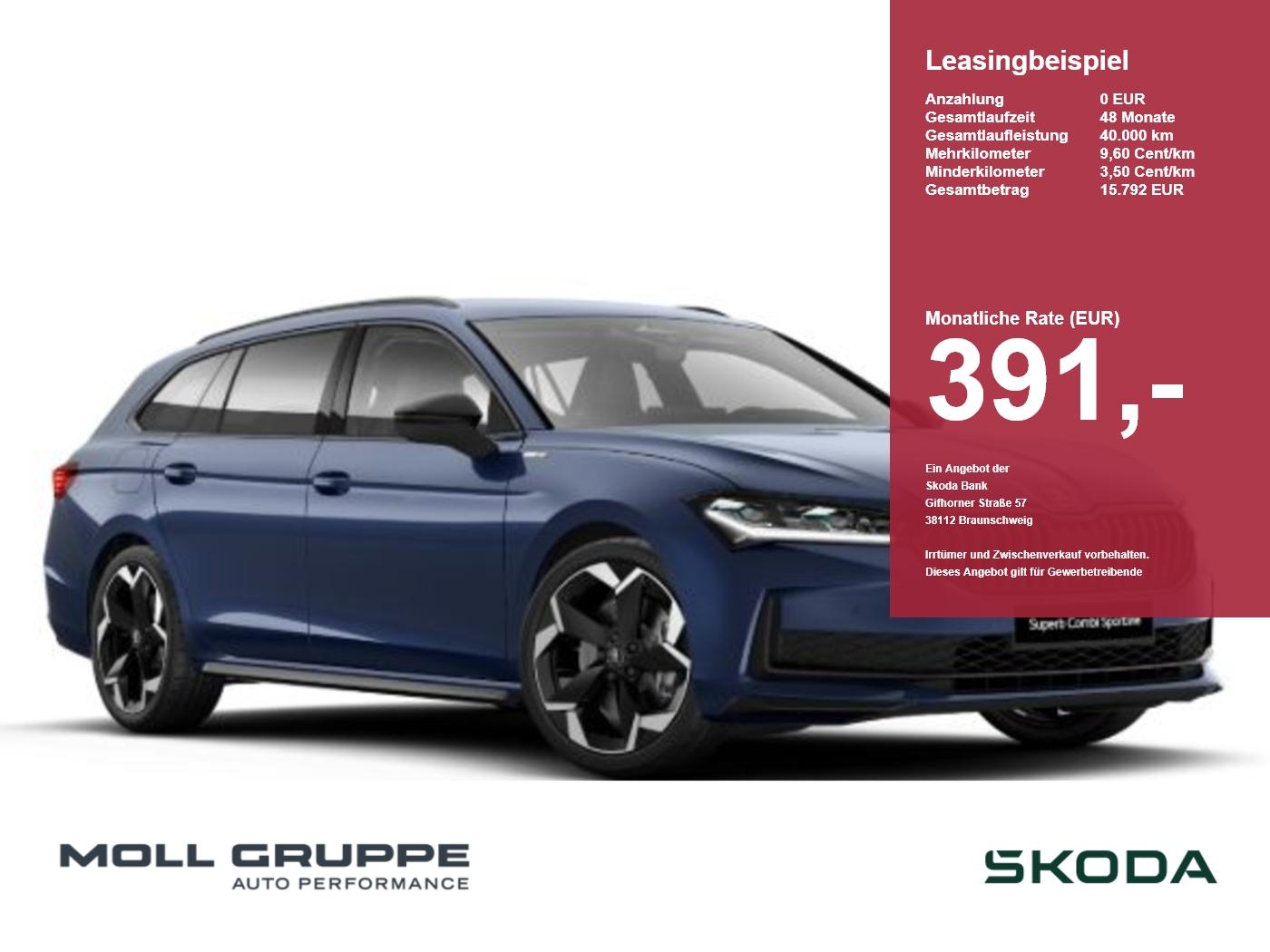 Skoda Superb Combi 1.5 TSI iV W Sportline 360 4xSHZ