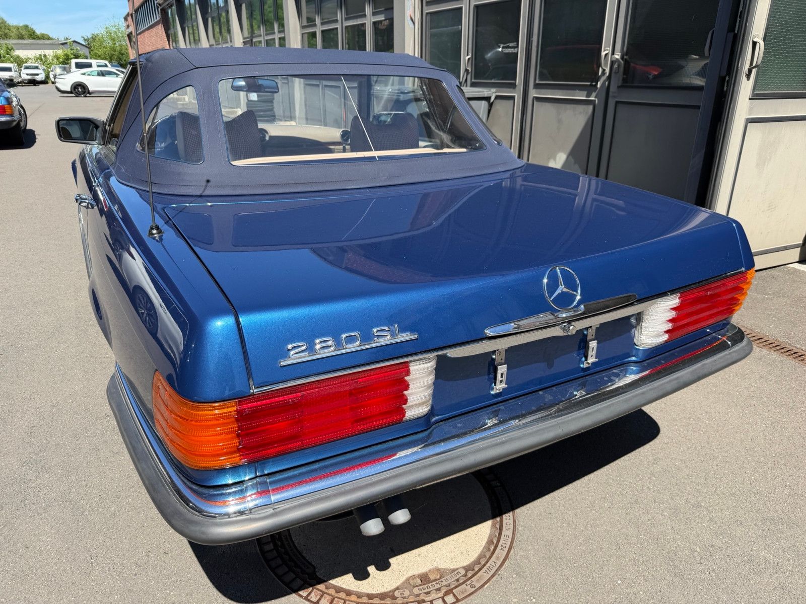 Fahrzeugabbildung Mercedes-Benz SL 280, Deutsches Fahrzeug, kompl. überarbeitet