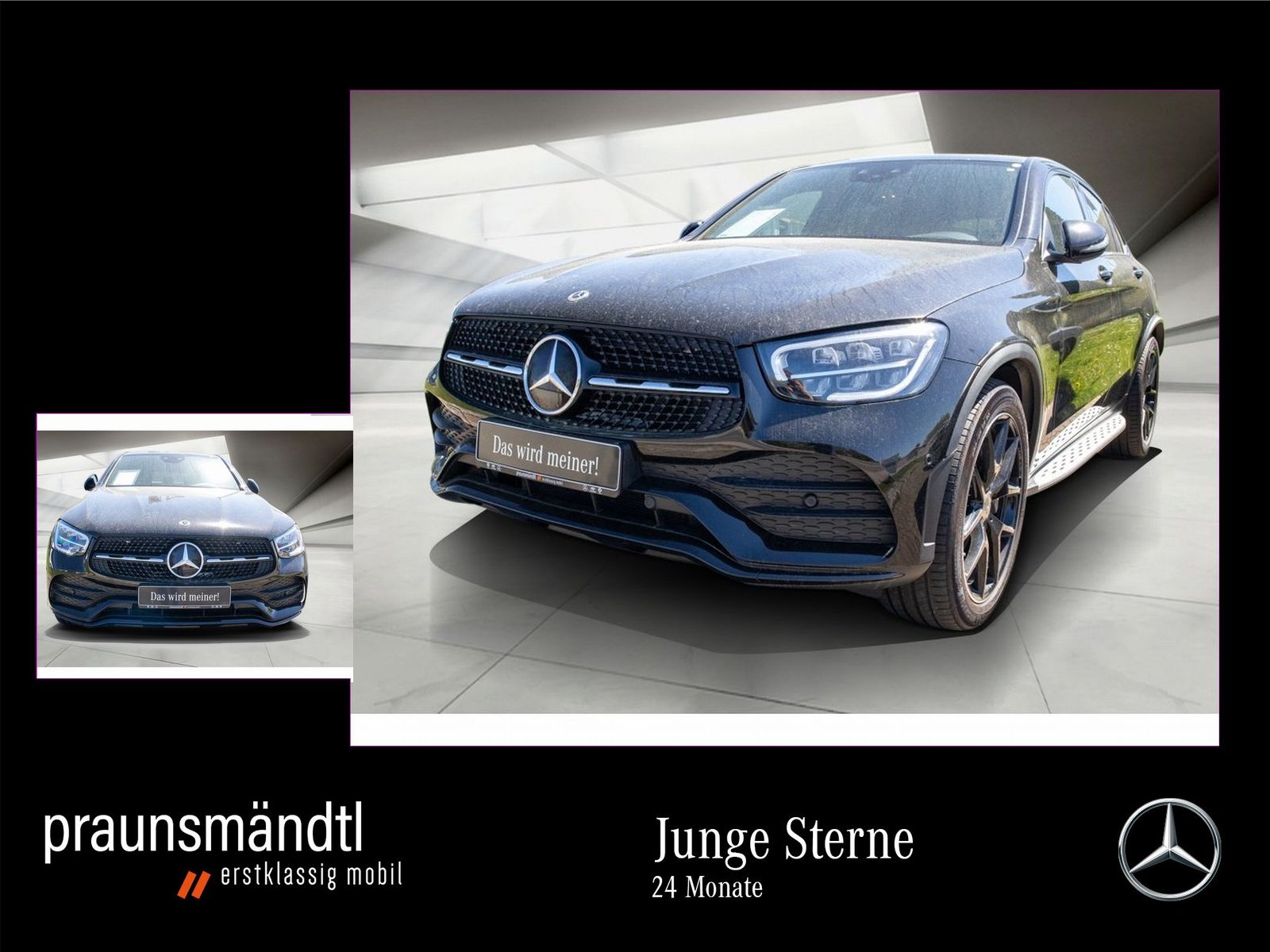 MERCEDES-BENZ GLC 400 d 4M Cp AMG StaHg+SHD+Memo+LED+HUD+Sound