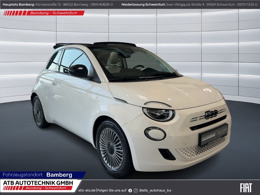 Fahrzeugabbildung Fiat 500 1.0 Icon Hybrid Cabrio,K-Paket, LMF, PDC, Rü