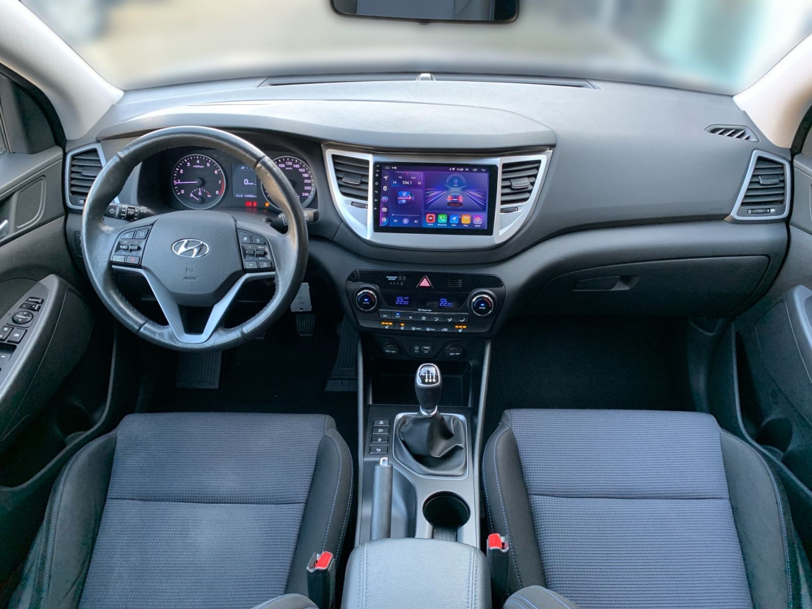 Fahrzeugabbildung Hyundai TUCSON blue Trend Sitzheizung Allwetter