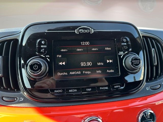 Fahrzeugabbildung Fiat 500 1.0l Hybrid Red TEMPOMAT+UCONNECT+KLIMA+++
