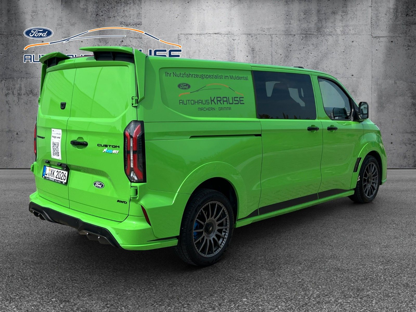 Fahrzeugabbildung Ford Transit Custom 320 L2 MS-RT DoKa