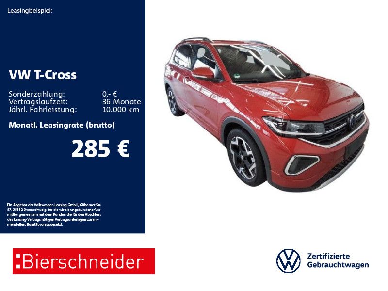 Volkswagen T-Cross 1.5 TSI DSG R-Line ACC MATRIX NAVI 17