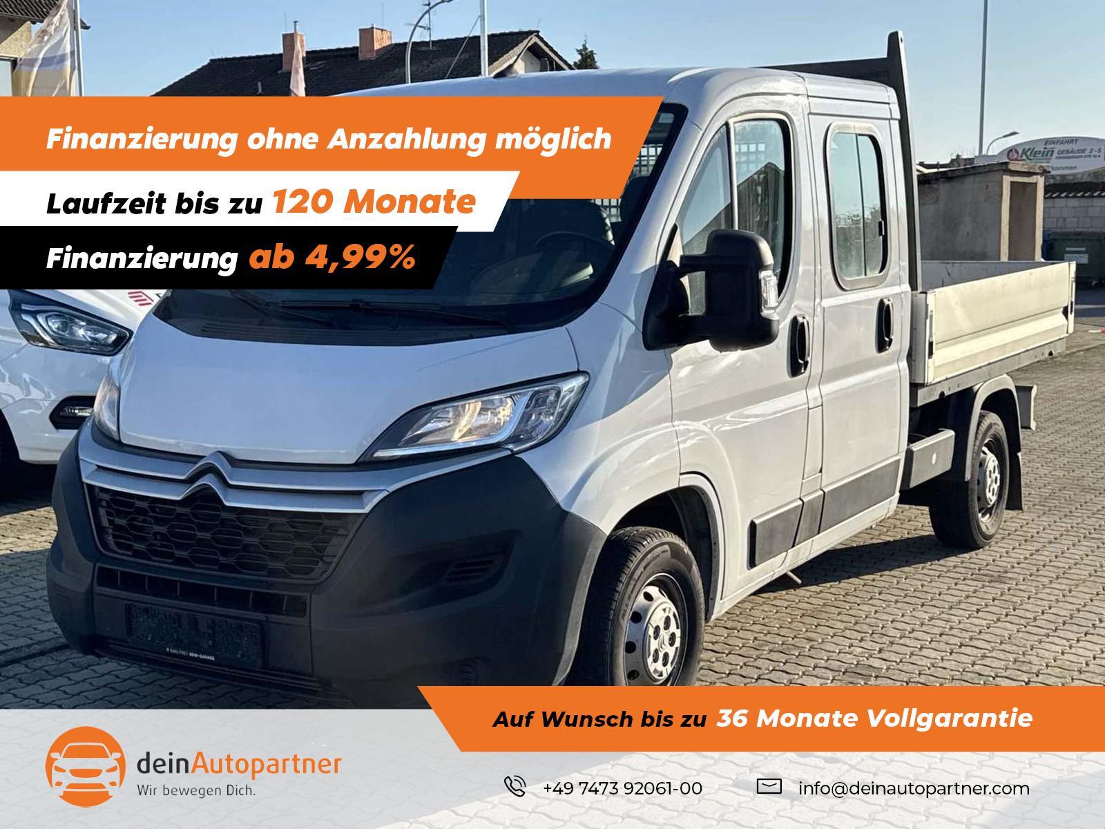 Citroën Jumper Pritsche 2.2 BlueHDi DoKa 7-Sitzer/Klima/