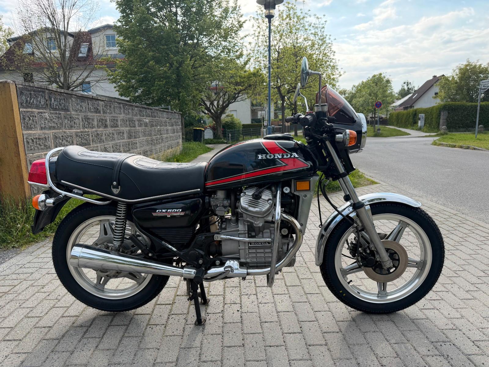 Honda CX 500 1. Hand 13 tkm für Sammler
