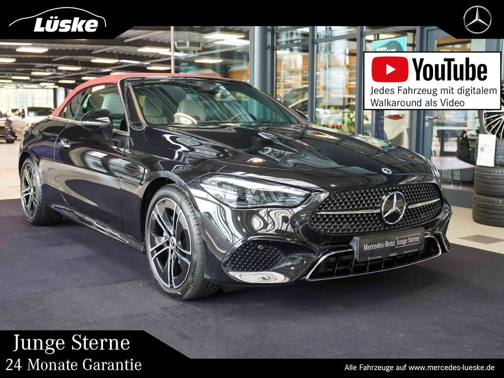 MercedesBenz CLE 220 d Cabrio macchiato rotes Verdeck Memory 2023