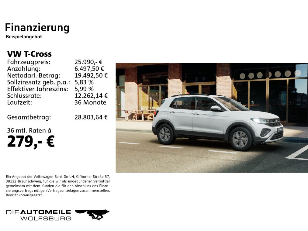 Volkswagen T-Cross 1.0 TSI OPF Life foto 2
