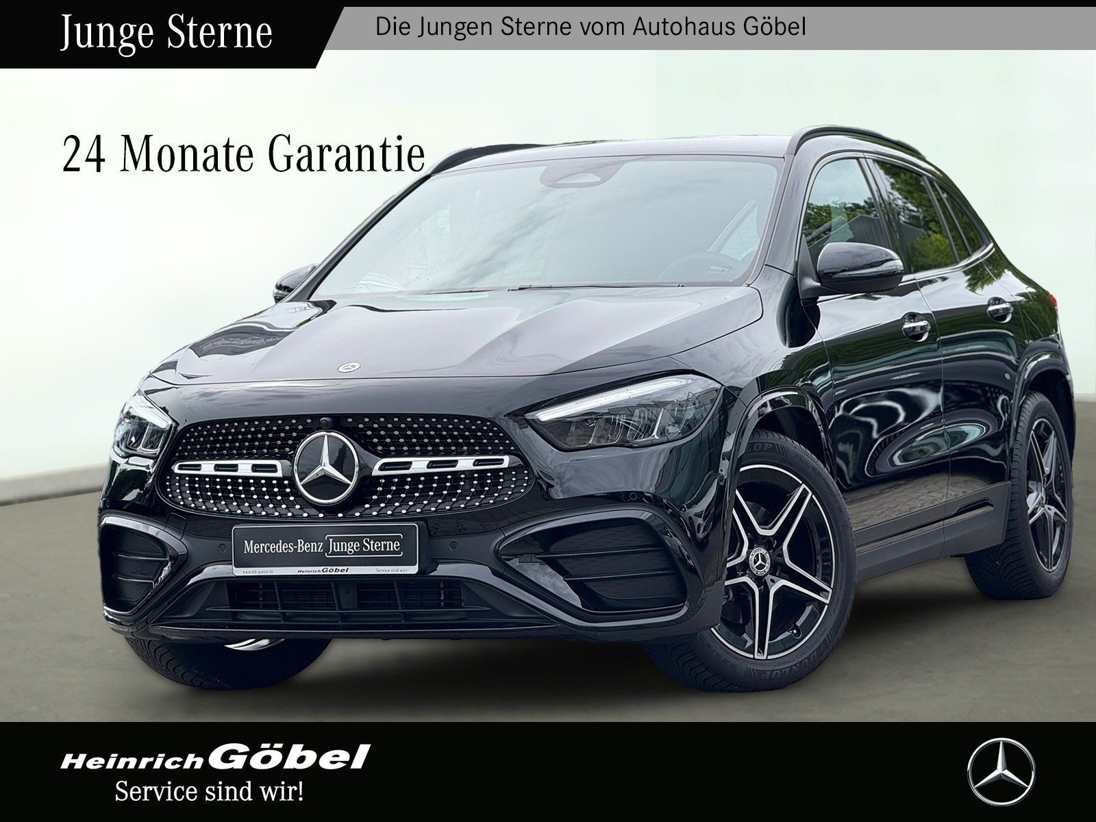 Fahrzeugabbildung Mercedes-Benz GLA 200 AMG*AHK*TOTWINKEL*NIGHT-PAKET*AMBIENTEBE