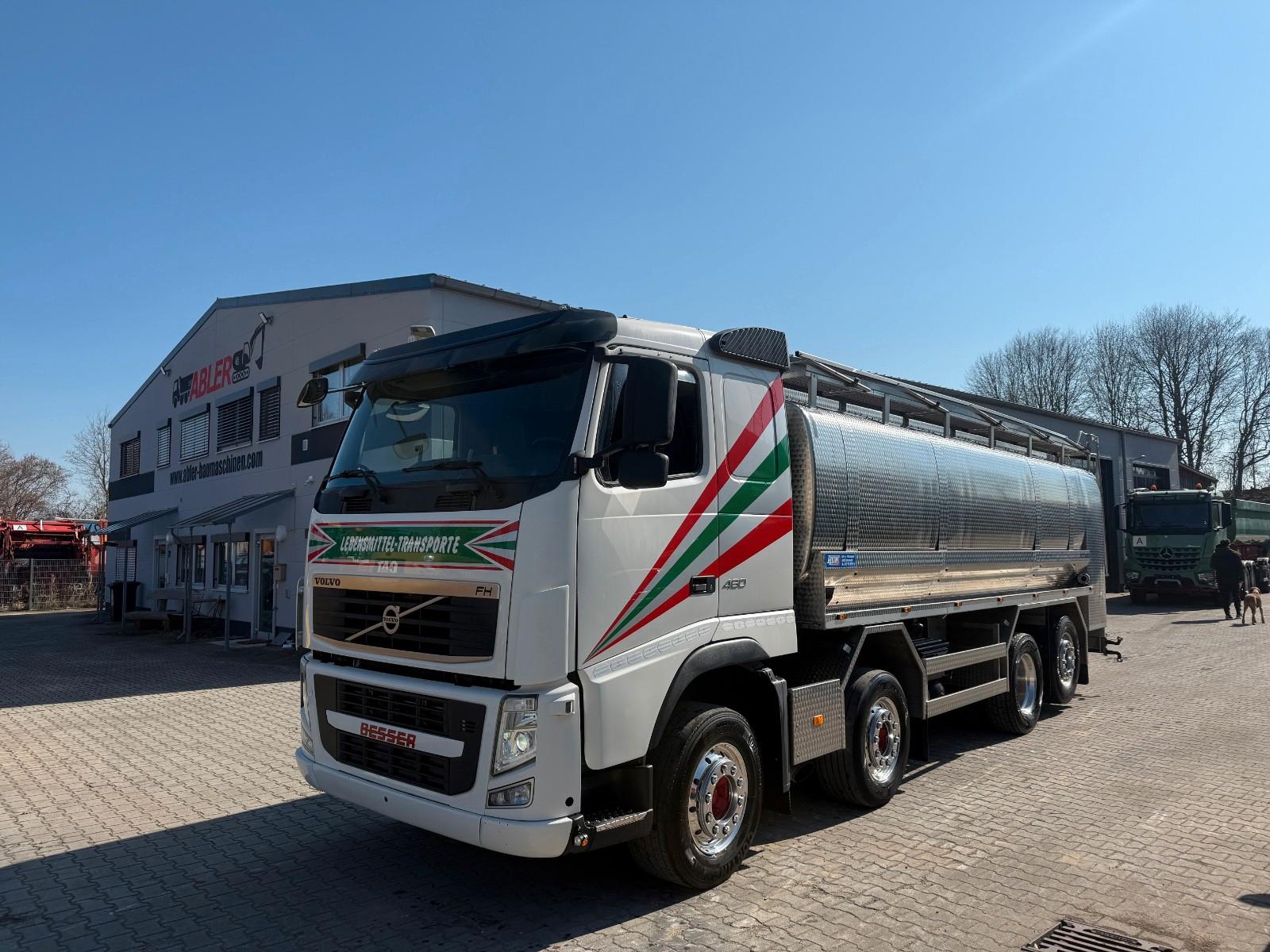 Volvo FH460 Lebensmitteltankwagen mit Pumpe Nebenantr.