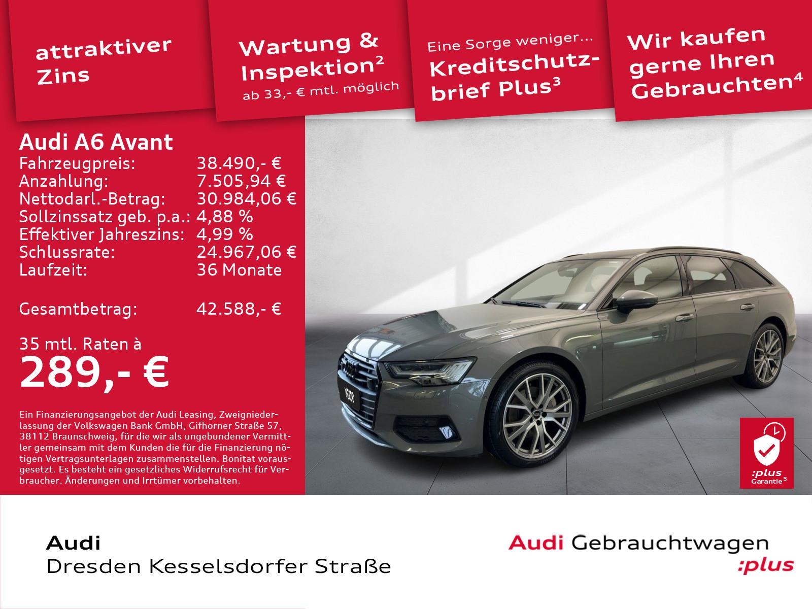 Audi A6 Avant 45 TFSI Q. Sport Kamera LED Navi