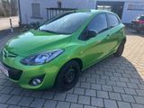 Mazda 2 Lim. 1.3 Kenko KLIMA KM 120.000 TUV 10.2026 - Mazda 2: Grün, Metallic