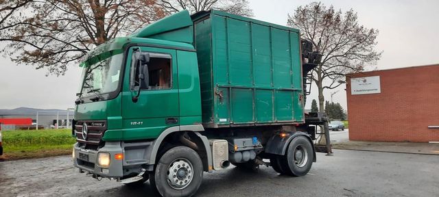 Mercedes-Benz 1841K 4x2 Actros Kipper mit Kran+Greifer