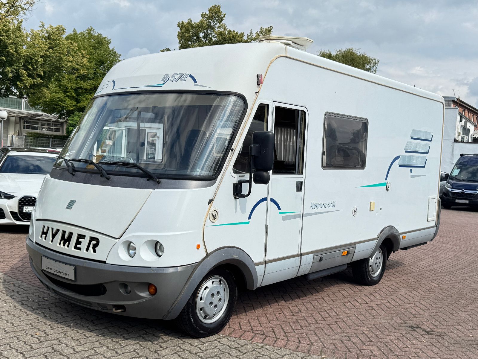 Fahrzeugabbildung HYMER / ERIBA / HYMERCAR B 574 MF HUBBETT SAT TV KLIMA KAMERA MARKISE 1H