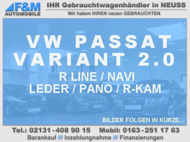 Volkswagen Passat Variant 2.0 TDI R Line DSG 4Mot  Navi Pan