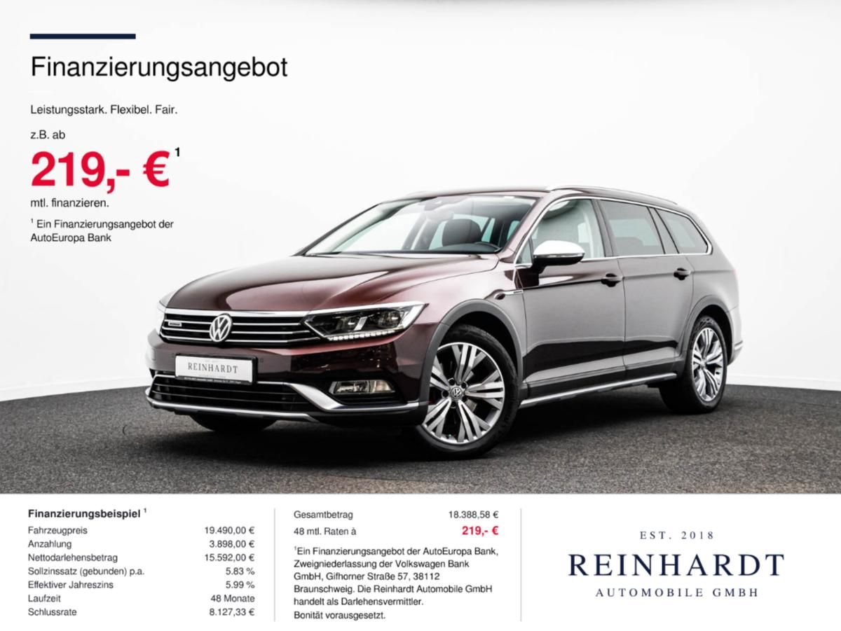 Volkswagen Passat Alltrack PASSAT VARIANT ALLTRACK 2.0TSi 4M