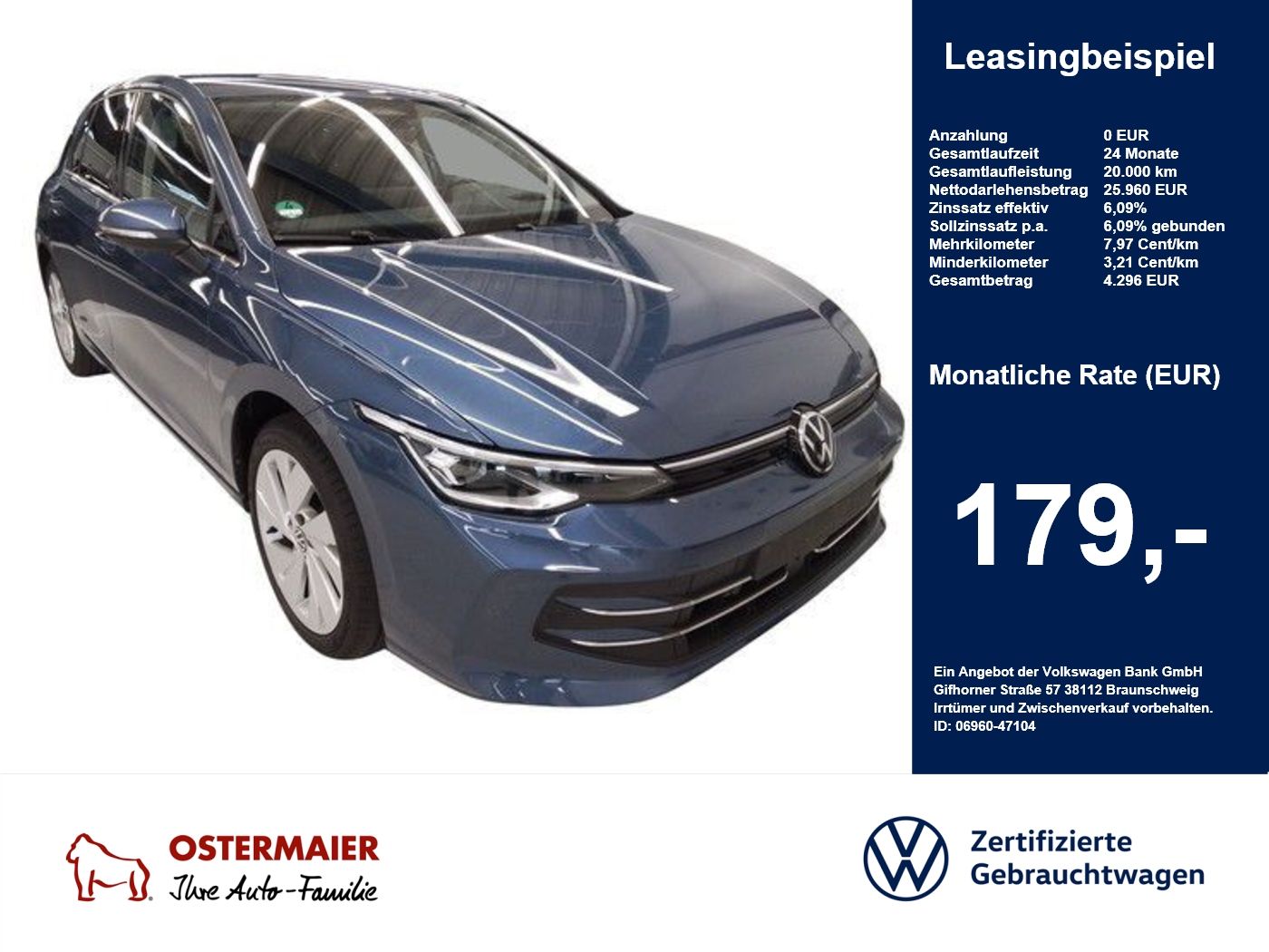 Volkswagen Golf VIII STYLE 1.5TSI 150PS.LED.CLIMA.5JGARANTI