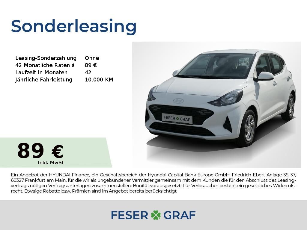 Hyundai i10 SELECT NAVI KAMERA CARPLAY KLIMA USB