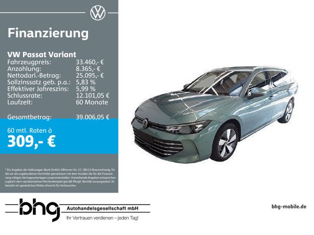 VW Passat Variant 2.0TDI DSG Business Standhzg Lede