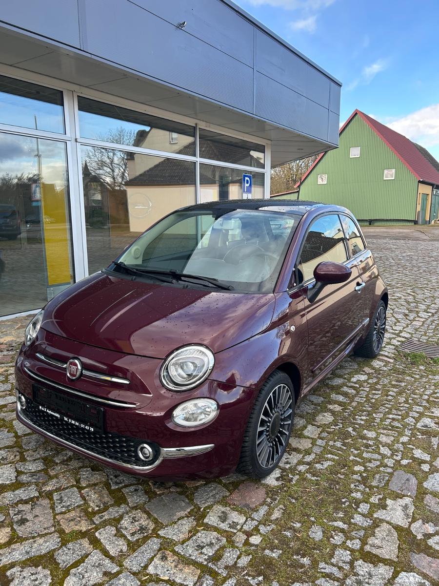 Fiat 500 1.2 Panorama-NAVI-Bluetooth-Klima
